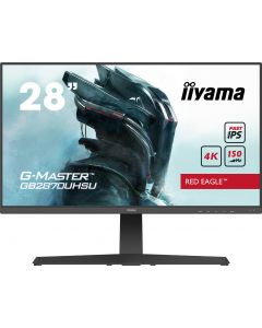 iiyama G-Master GB2870UHSU-B1 Red Eagle 28' Fast (FLC) IPS, 150Hz, 1ms, 4K UHD 3840x2160 Gaming Display with Height Adjustable Stand