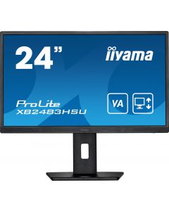 iiyama ProLite XB2483HSU-B5 LED display 60.5 cm (23.8') 1920 x 1080 pixels Full HD Black