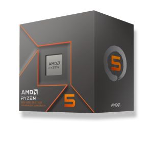 AMD Ryzen 5 8500G with Wraith Stealth Cooler, AM5, Up to 5.0GHz, 6-Core, 65W, 22MB Cache, 4nm, 8th Gen, Radeon Graphics