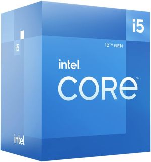 Intel Core i5-12400 CPU, 1700, 2.5 GHz (4.4 Turbo), 6-Core, 65W, 18MB Cache, Alder Lake 