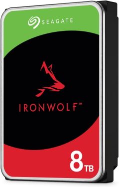 Seagate 3.5", 8TB, SATA3, IronWolf NAS Hard Drive, 5400RPM, 256MB Cache, 8 Drive Bays Supported, OEM 