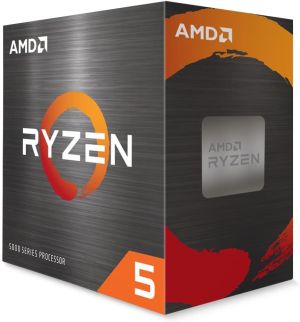 AMD Ryzen 5 5500 CPU with Wraith Stealth Cooler, AM4, 3.6GHz (4.2 Turbo), 6-Core, 65W, 19MB Cache, 7nm, 5th Gen, No Graphics