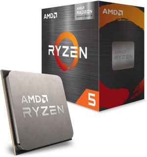 AMD Ryzen 5 5500GT CPU with Wraith Stealth Cooler, AM4, 3.6GHz (4.4 Turbo), 6-Core, 65W, 19MB Cache, 7nm, 5th Gen, Radeon Graphics