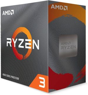 AMD Ryzen 3 4100 CPU with Wraith Stealth Cooler, AM4, 3.8GHz (4.0 Turbo), Quad Core, 65W, 6MB Cache, 7nm, 4th Gen, No Graphics