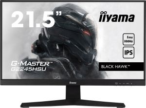 iiyama G-Master G2245HSU-B1 21.5' IPS panel technology, a 100Hz refresh rate, and an ultra-swift 1ms MPRT response time.