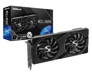 Asrock Intel Arc A770 Challenger 16GB OC, 16GB DDR6, HDMI, 3 DP, 2150MHz Clock, 0dB Cooling, Overclocked