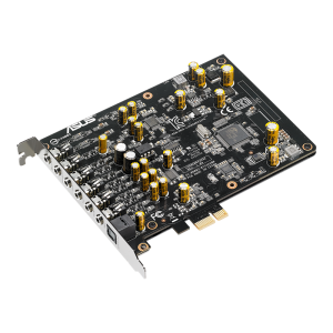 Asus XONAR AE Soundcard, PCIe,  7.1, Hi-Res Audio, 150ohm Headphone Amp, HQ DAC, EMI Back Plate