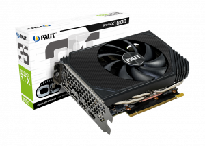 Palit RTX3050 StormX OC, PCIe4, 6GB DDR6, DVI, HDMI, DP, 1492MHz Clock, Overclocked, Compact Design