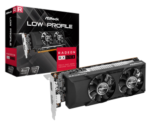 Asrock RX550 Low Profile, 4GB DDR5, HDMI, DP, 1100MHz Clock