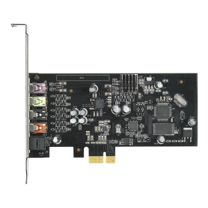 Asus XONAR SE 5.1 Gaming Soundcard, PCIe, Hi-Res Audio, 300ohm, 116dB SNR, Headphone Amp