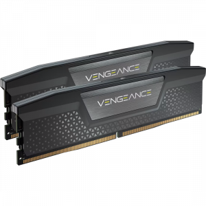 Corsair Vengeance 32GB Kit (2 x 16GB), DDR5, 5600MHz (PC5-44800), CL40, 1.25V, XMP 3.0, PMIC, Black, DIMM Memory