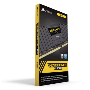 Corsair Vengeance LPX 16GB Kit (2 x 8GB), DDR4, 3200MHz (PC4-25600), CL16, XMP 2.0, DIMM Memory