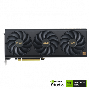 Asus ProArt RTX4060 Ti OC, PCIe4, 16GB DDR6, HDMI, 3 DP, 2685MHz Clock, Compact 2.5 Slot Frame, Overclocked