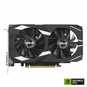 Asus DUAL RTX3050 OC, PCIe4, 6GB DDR6, DVI, HDMI, DP, 1537MHz Clock, Overclocked