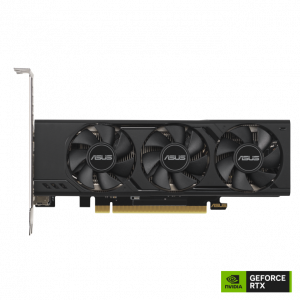 Asus RTX4060 LP BRK OC, PCIe4, 8GB DDR6, 2 HDMI, 2 DP, 2520MHz Clock, Overclocked, Low Profile (Bracket Included)