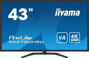 iiyama ProLite X4373UHSU-B 43' Ultra HD 4K Large Format Desktop Display