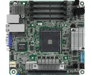 Asrock Rack X570D4I-2T  AMD Ryzen 3rd Gen 105w mini-ITX