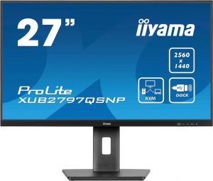 iiyama ProLite XUB2797QSNP-B1 computer monitor 68.6 cm (27') 2560 x 1440 pixels Wide Quad HD LED Black